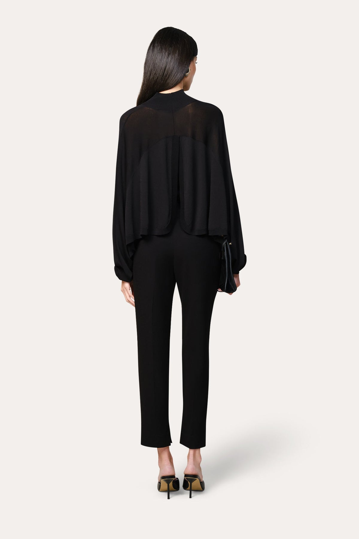 Elie Tahari Overlay Two Piece Tube Top Sweater