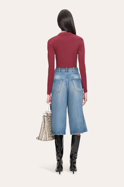 Elie Tahari Classic Knitted Polo