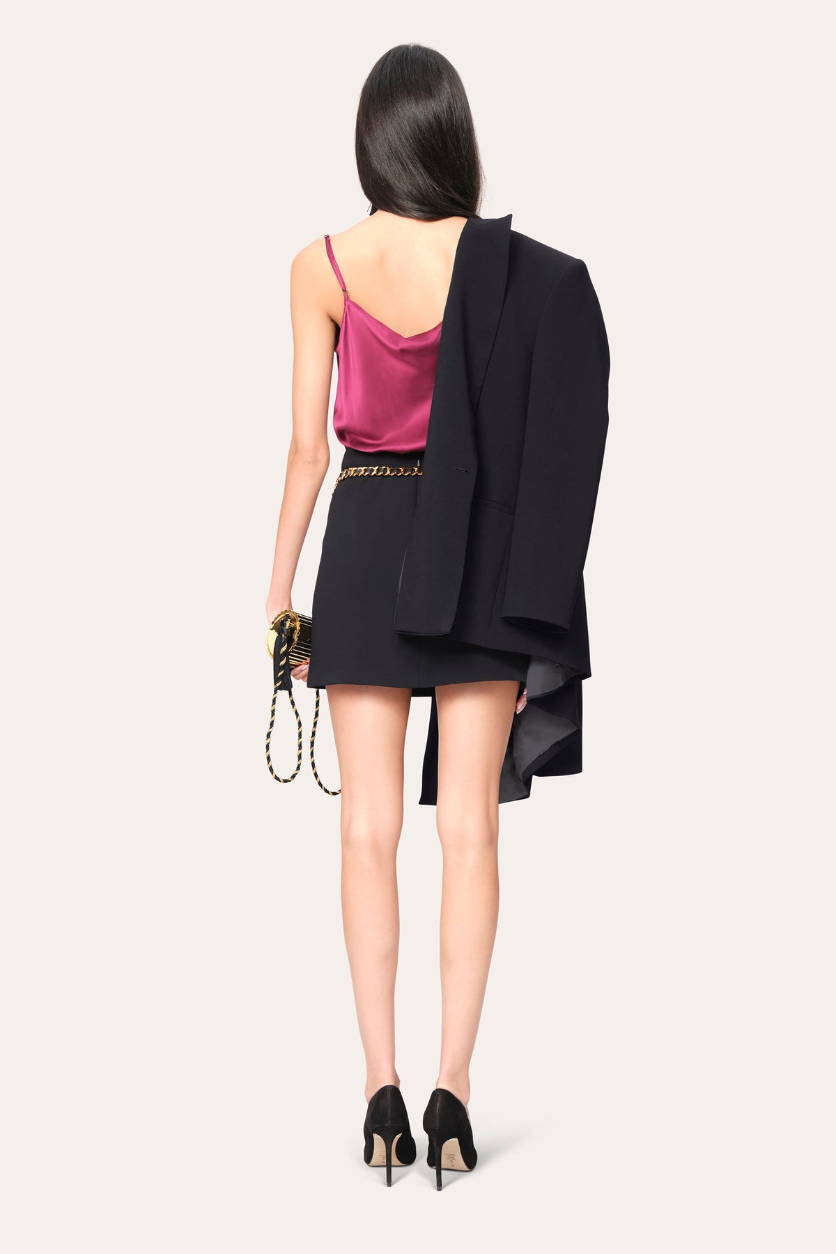 Elie Tahari Silk Draped Camisole