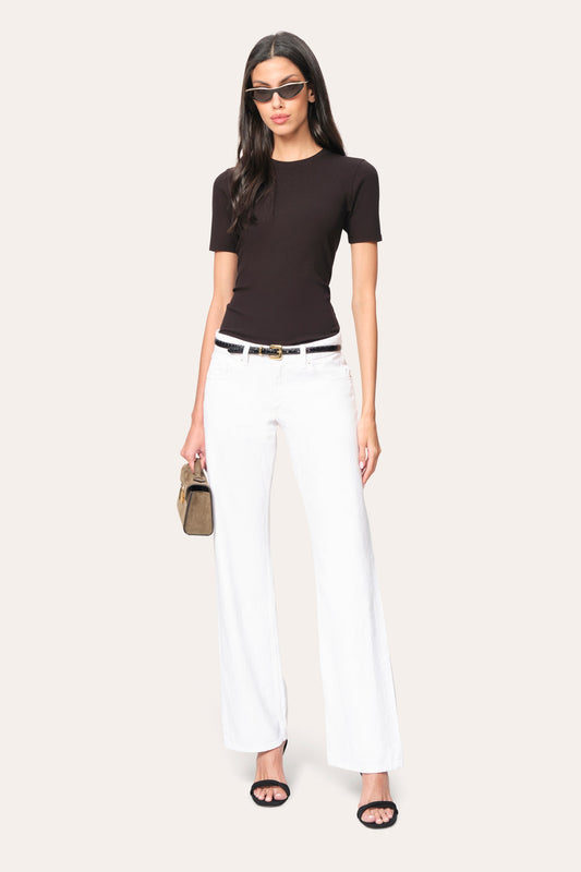 Elie Tahari Classic Rib Tee