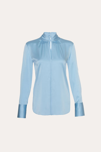Elie Tahari Silk Twist Shirt