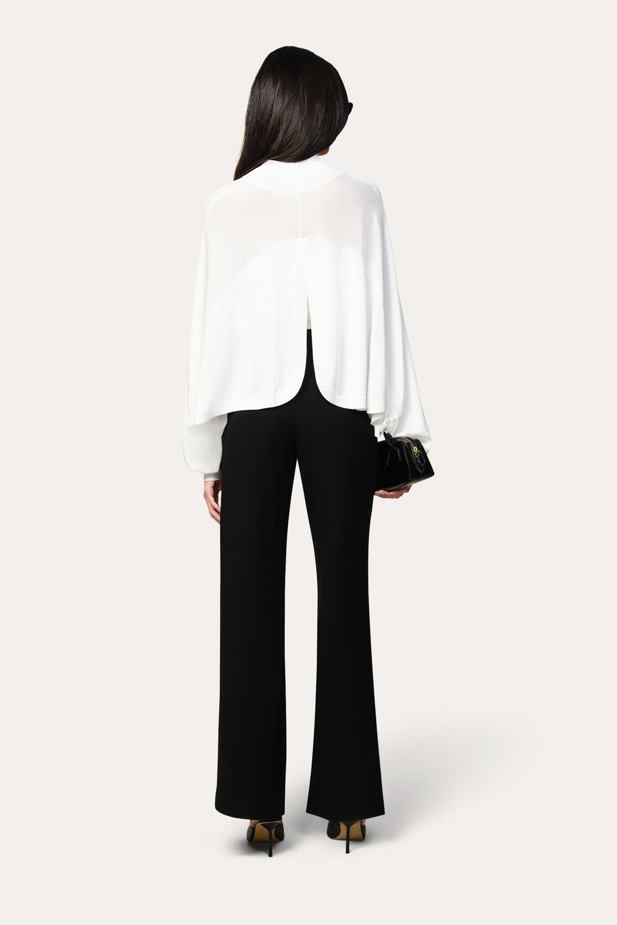 Elie Tahari Overlay Two Piece Tube Top Sweater