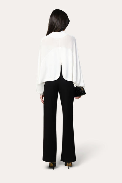 Elie Tahari Overlay Two Piece Tube Top Sweater