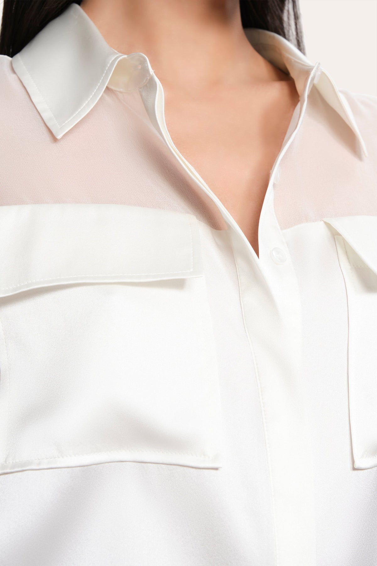 Elie Tahari Bia Silk Blouse