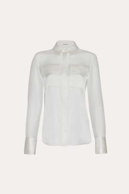 Elie Tahari Bia Silk Blouse