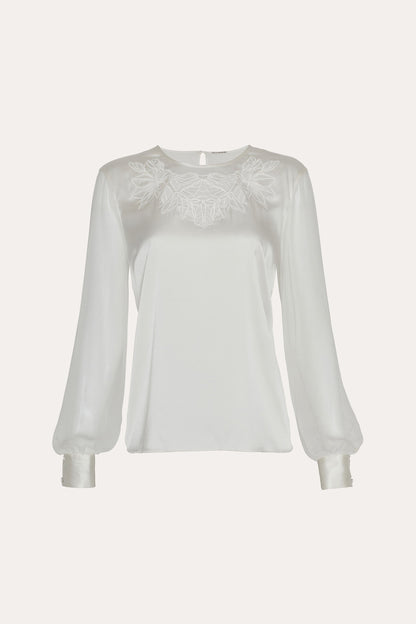 Elie Tahari Olivia Silk Blouse