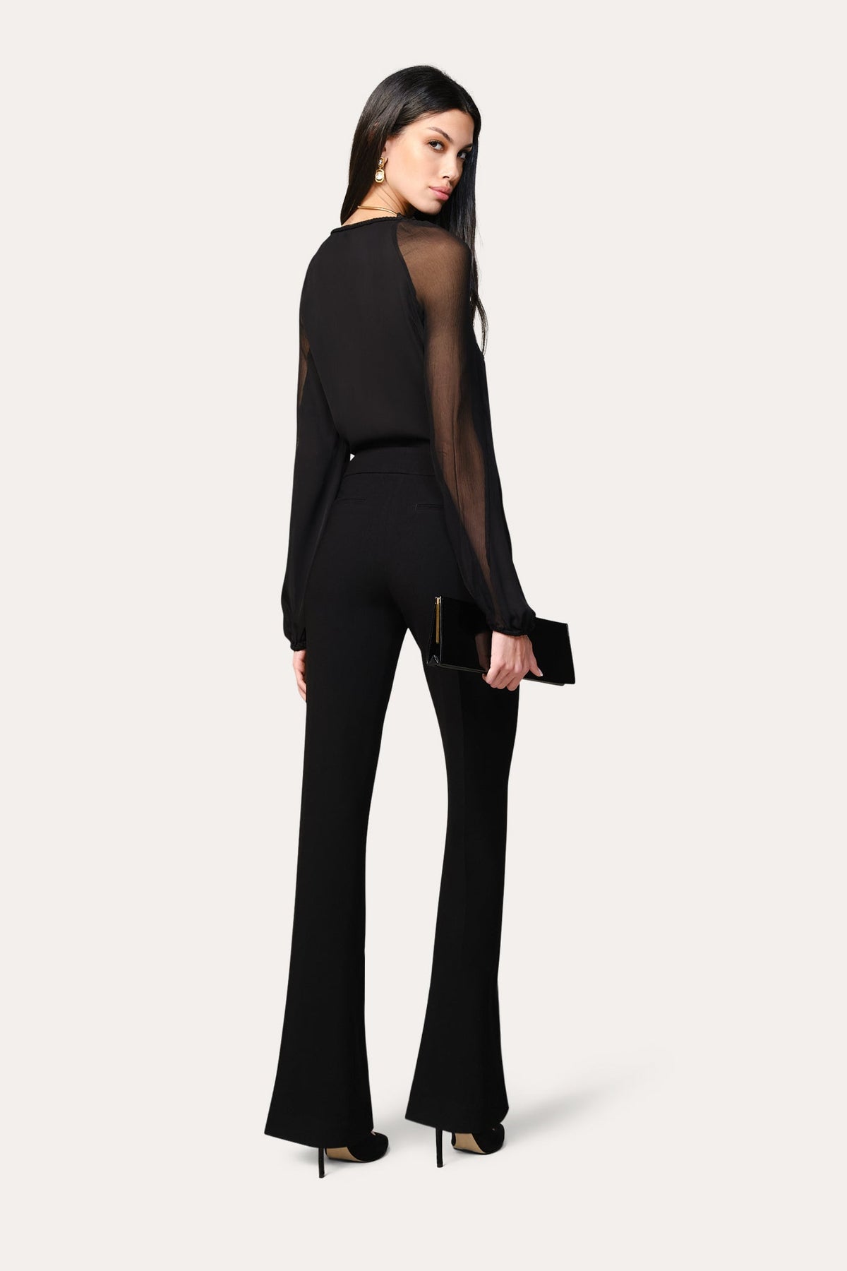 Elie Tahari Silk Chiffon Blouse