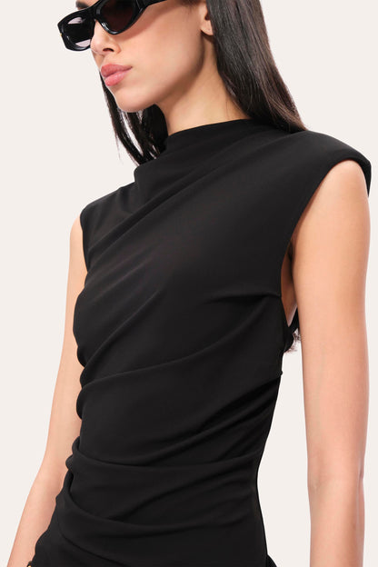 Elie Tahari Draped Jersey Knit