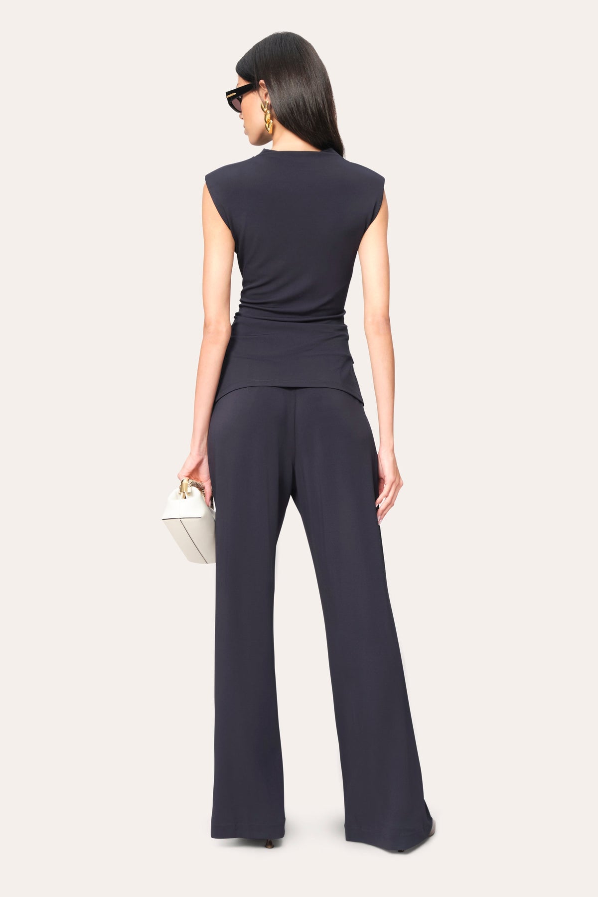 Elie Tahari Draped Jersey Knit