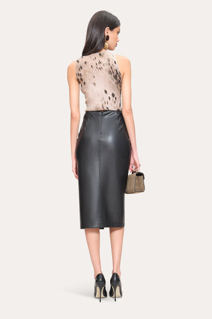 Elie Tahari Ocelot Scoop Tank