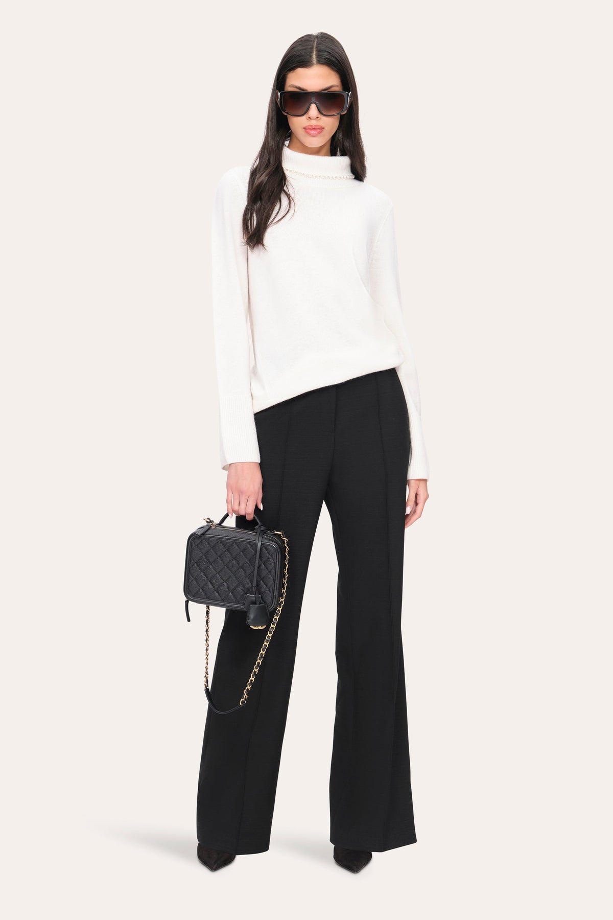 Elie Tahari Pearl Cash-Wool Sweater