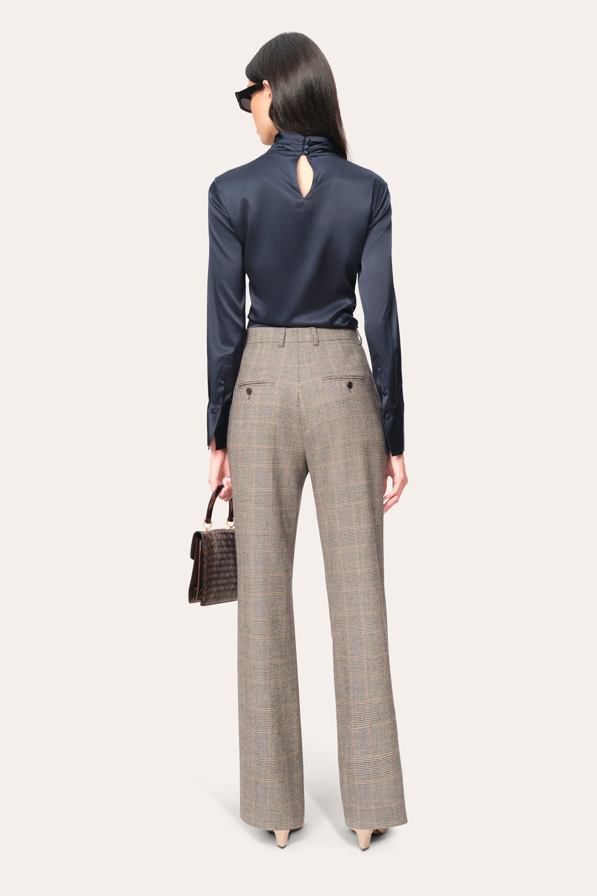 Elie Tahari Silk Twist Shirt