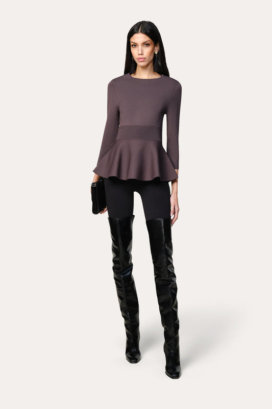 Elie Tahari Milano Sculpt Contour Waist Top
