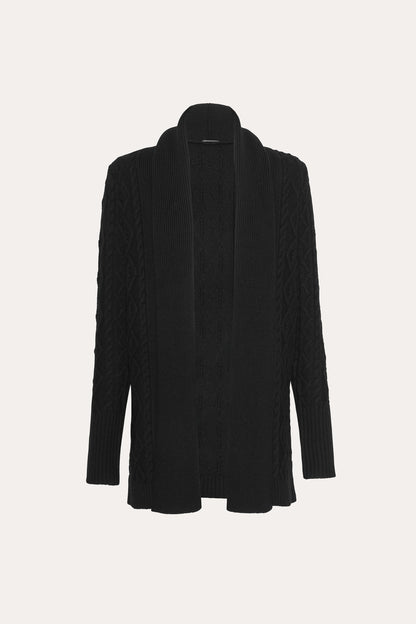 Elie Tahari Cable Knit Cardigan