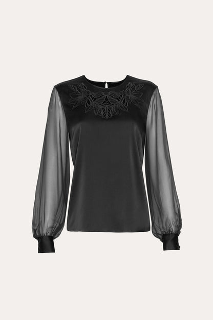 Elie Tahari Olivia Silk Blouse