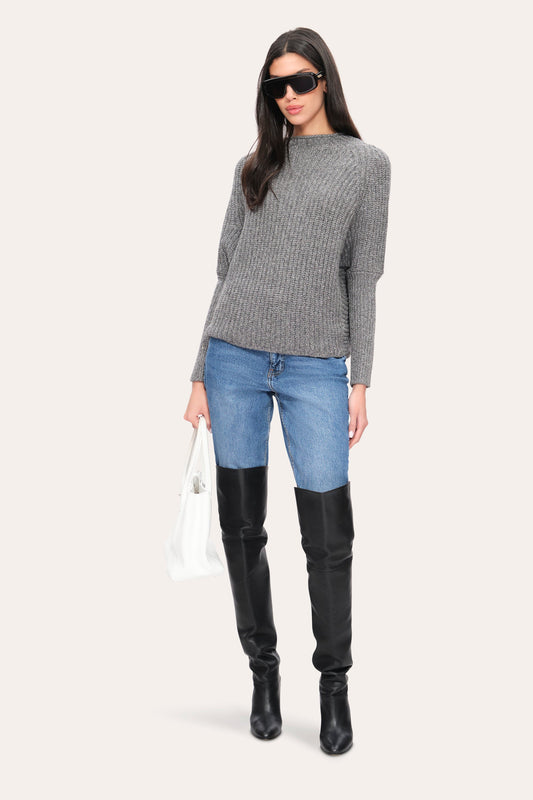 Elie Tahari Metallic Sweater
