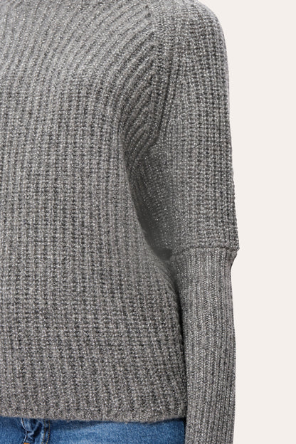 Elie Tahari Metallic Sweater