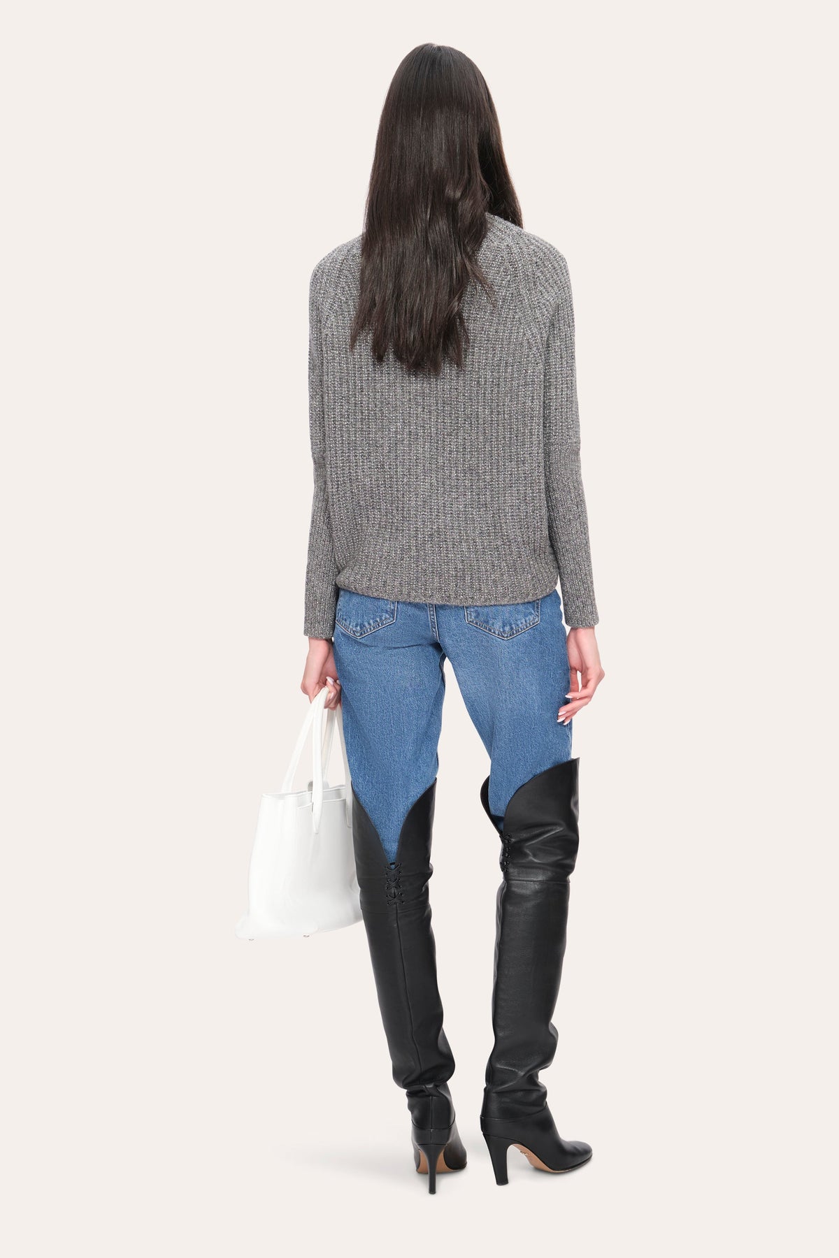 Elie Tahari Metallic Sweater
