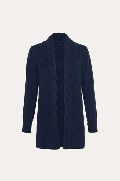 Elie Tahari Cable Cardigan
