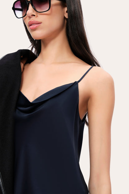 Elie Tahari Silk Draped Camisole