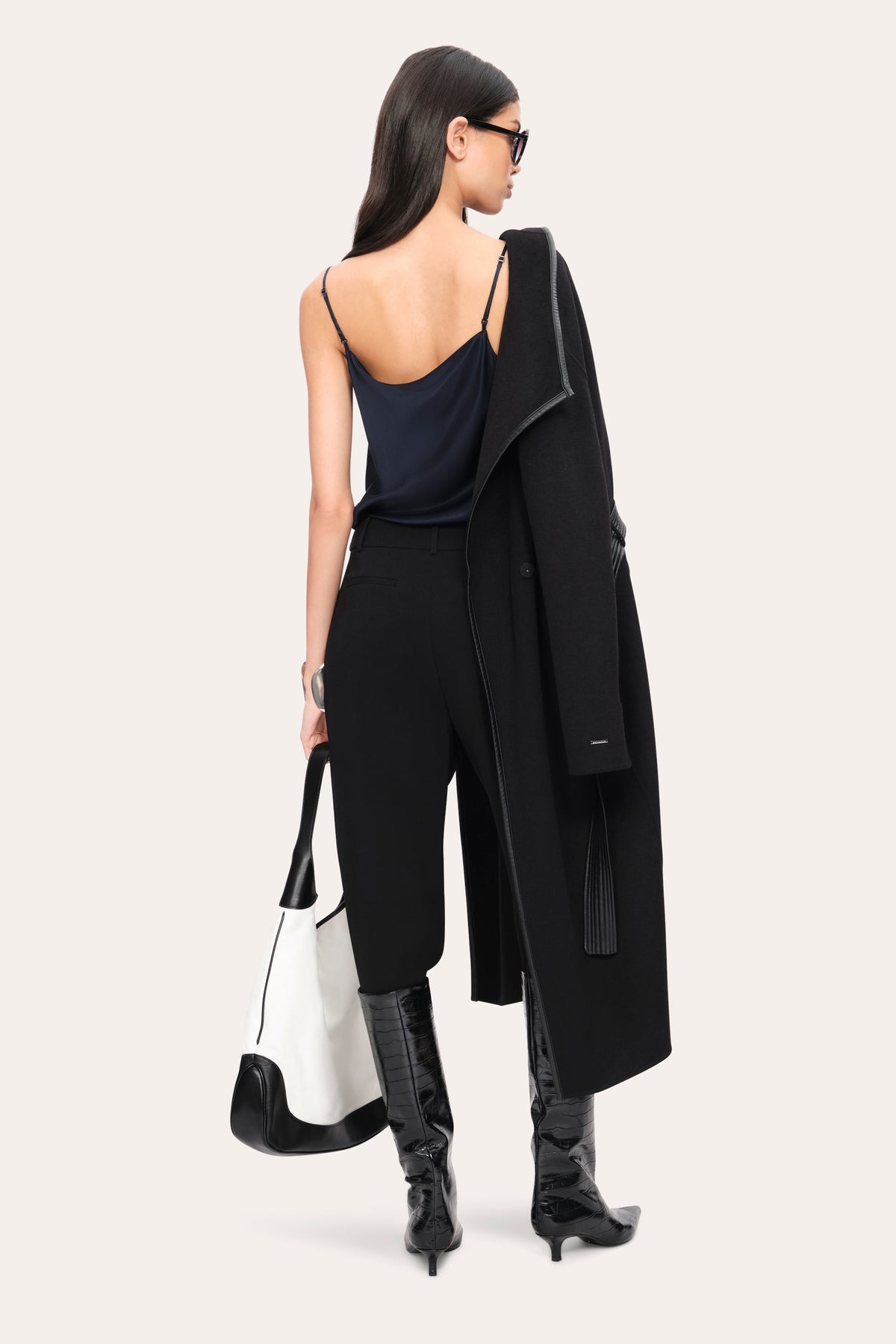 Elie Tahari Silk Draped Camisole