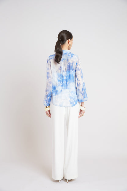 Elie Tahari Oceana Silk Shirt