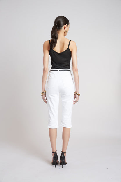 Elie Tahari Metallic Knit Cami