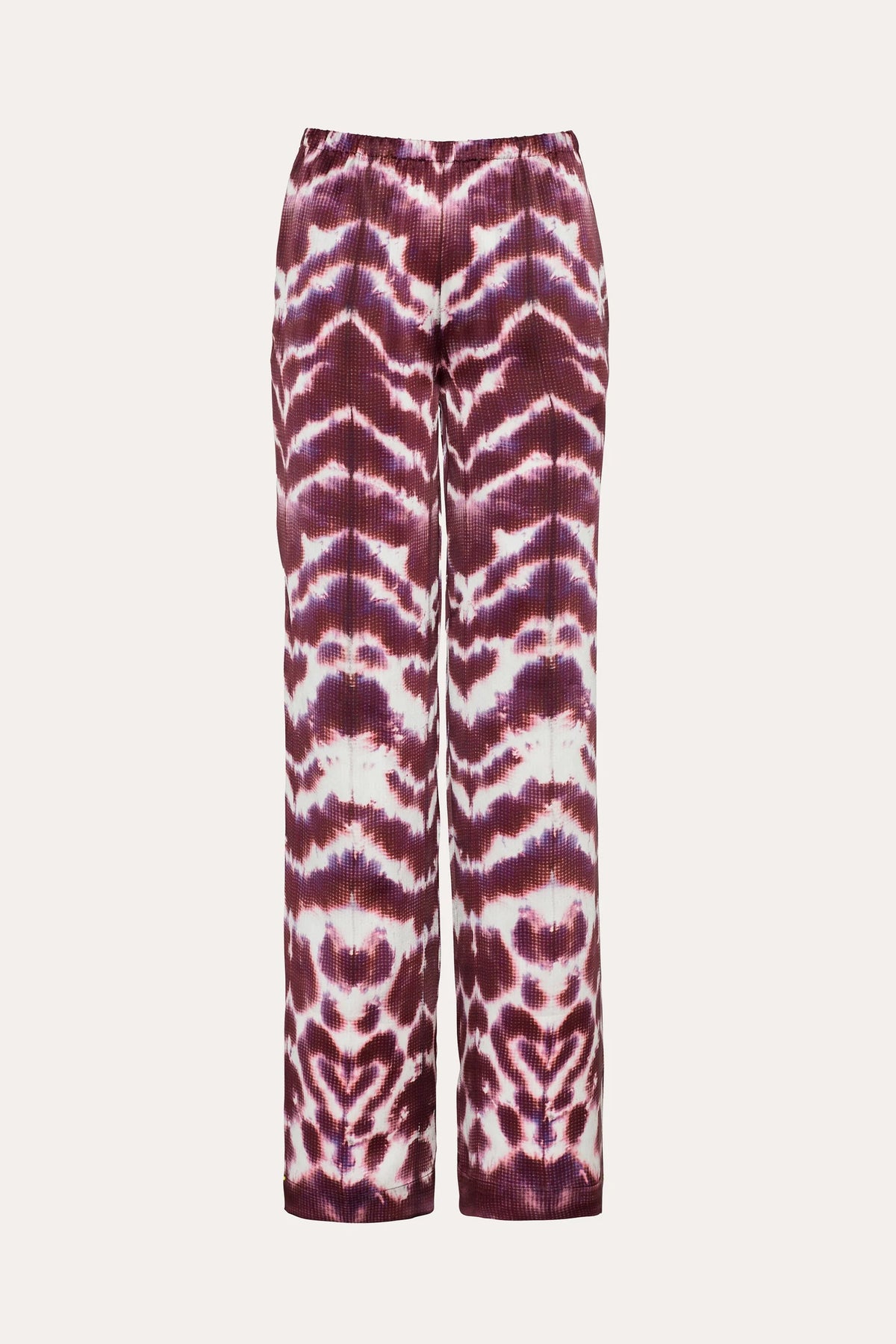 Elie Tahari Lila Ikat Silk Pant