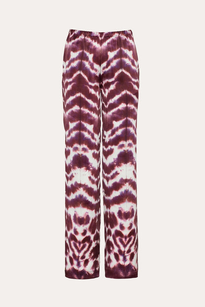 Elie Tahari Lila Ikat Silk Pant