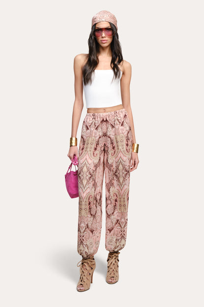 Elie Tahari Annie Silk Palazzo Pant