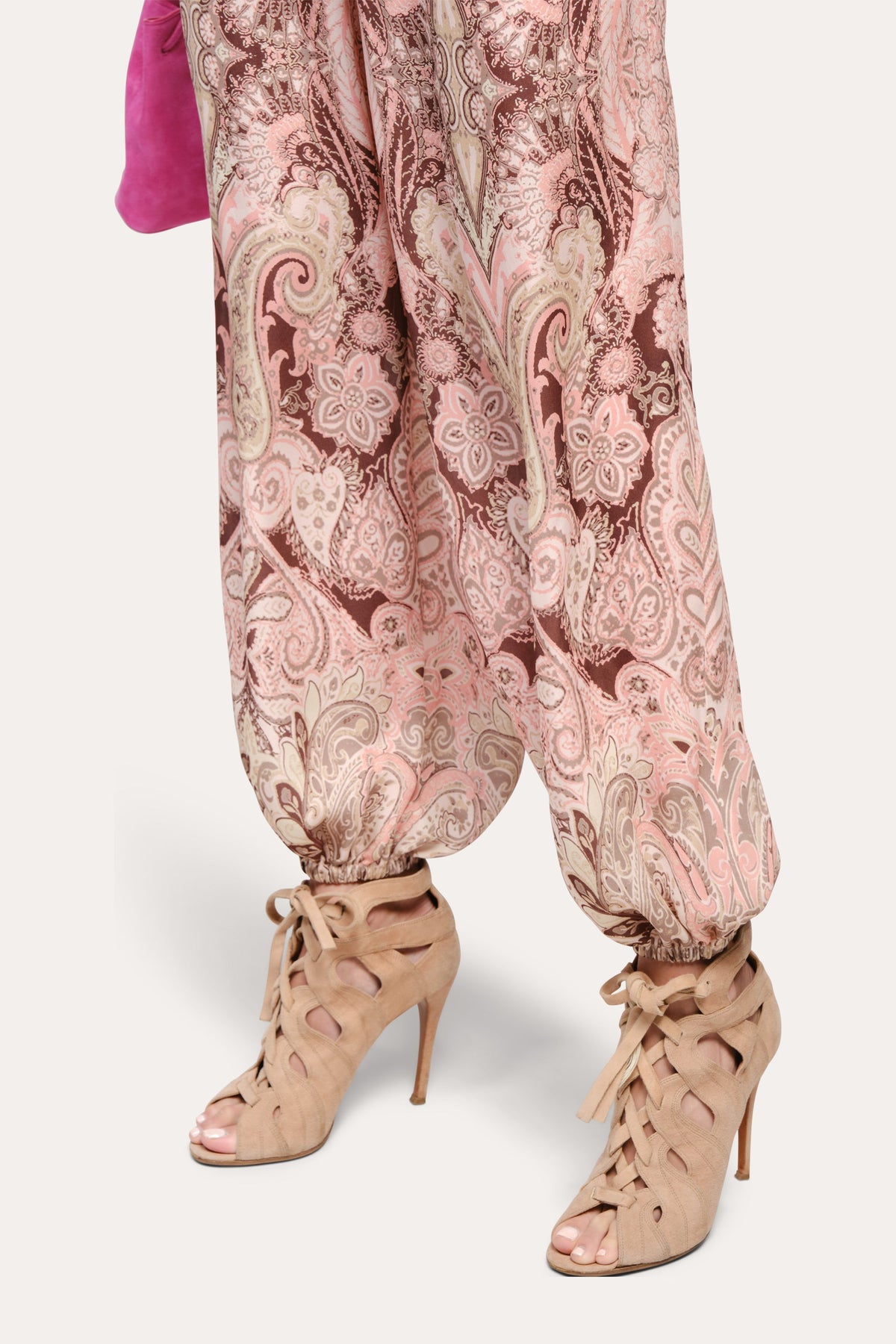 Elie Tahari Annie Silk Palazzo Pant