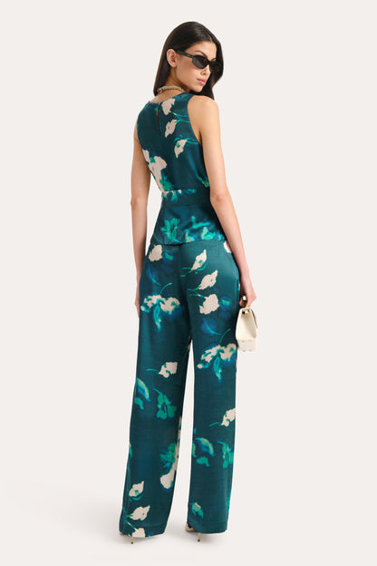 Elie Tahari Delilah Floral Silk Pant