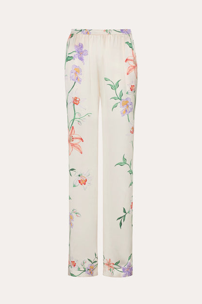 Elie Tahari Frances Floral Silk Pant