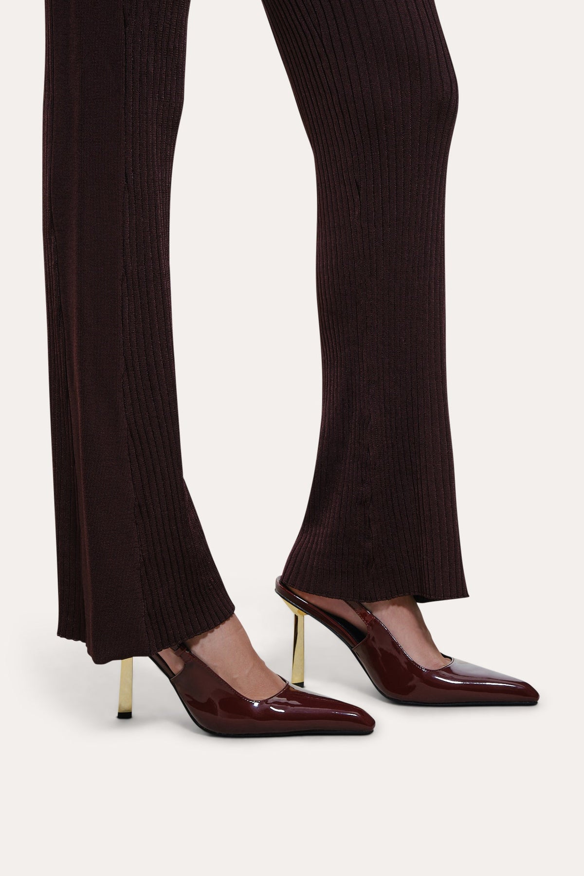 Elie Tahari Roxanne Ribbed Flare Pant