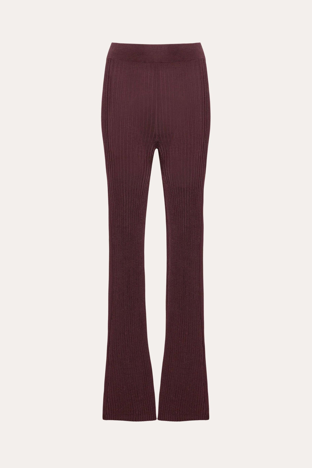Elie Tahari Roxanne Ribbed Flare Pant