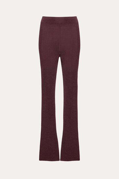 Elie Tahari Roxanne Ribbed Flare Pant