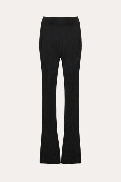 Elie Tahari Roxanne Ribbed Flare Pant