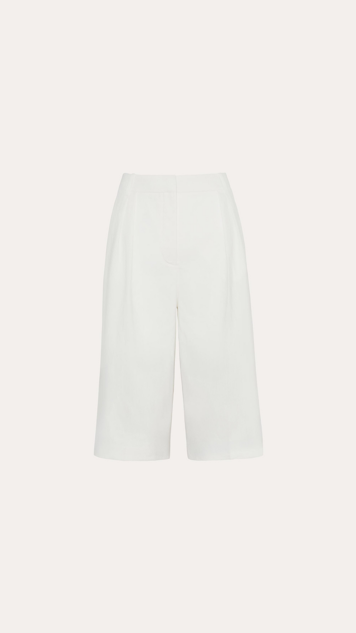 Elie Tahari Tina Linen Bermuda Shorts
