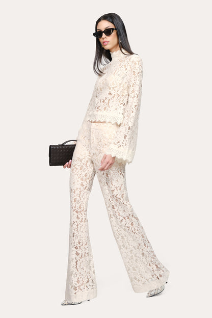 Elie Tahari Fleur Lace Pant