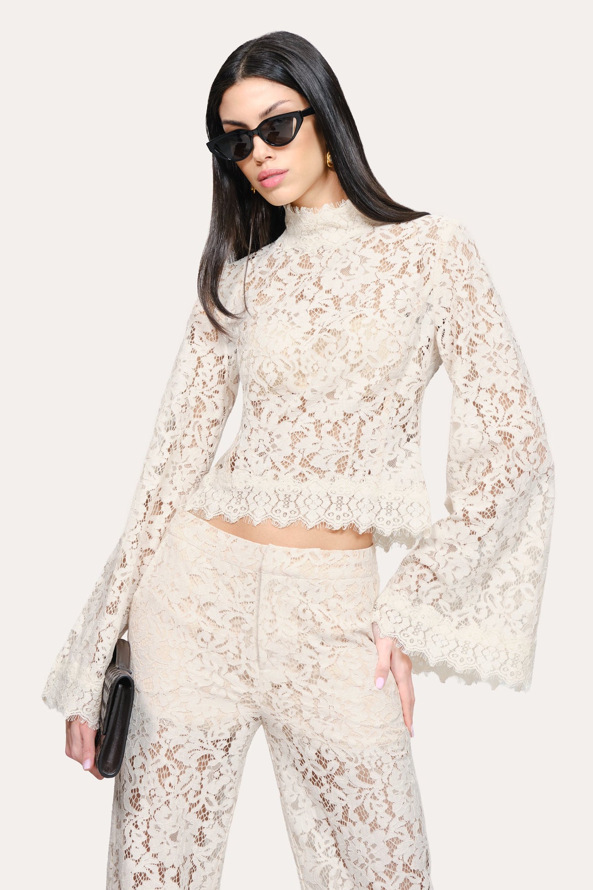 Elie Tahari Fleur Lace Pant