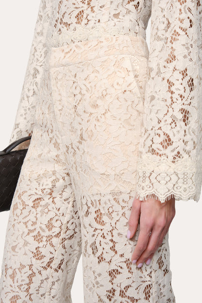 Elie Tahari Fleur Lace Pant