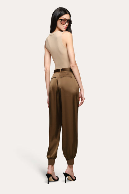 Elie Tahari Olivia Satin Pants