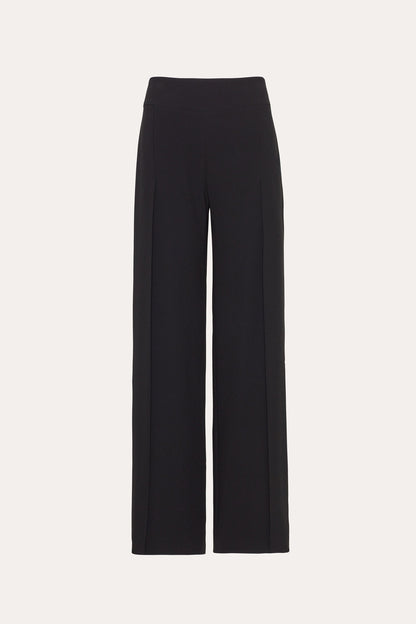 Elie Tahari Crepe Overlay Slit Pant
