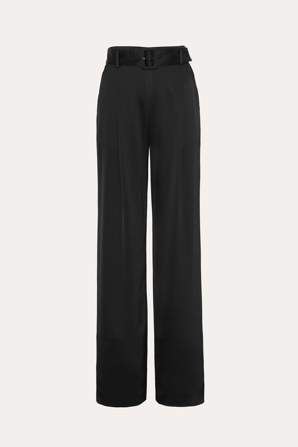 Elie Tahari Satin Belted Pant