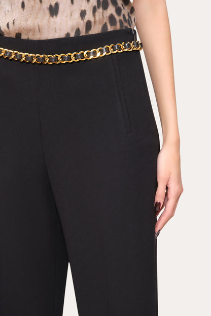 Elie Tahari Crepe Wide Pant