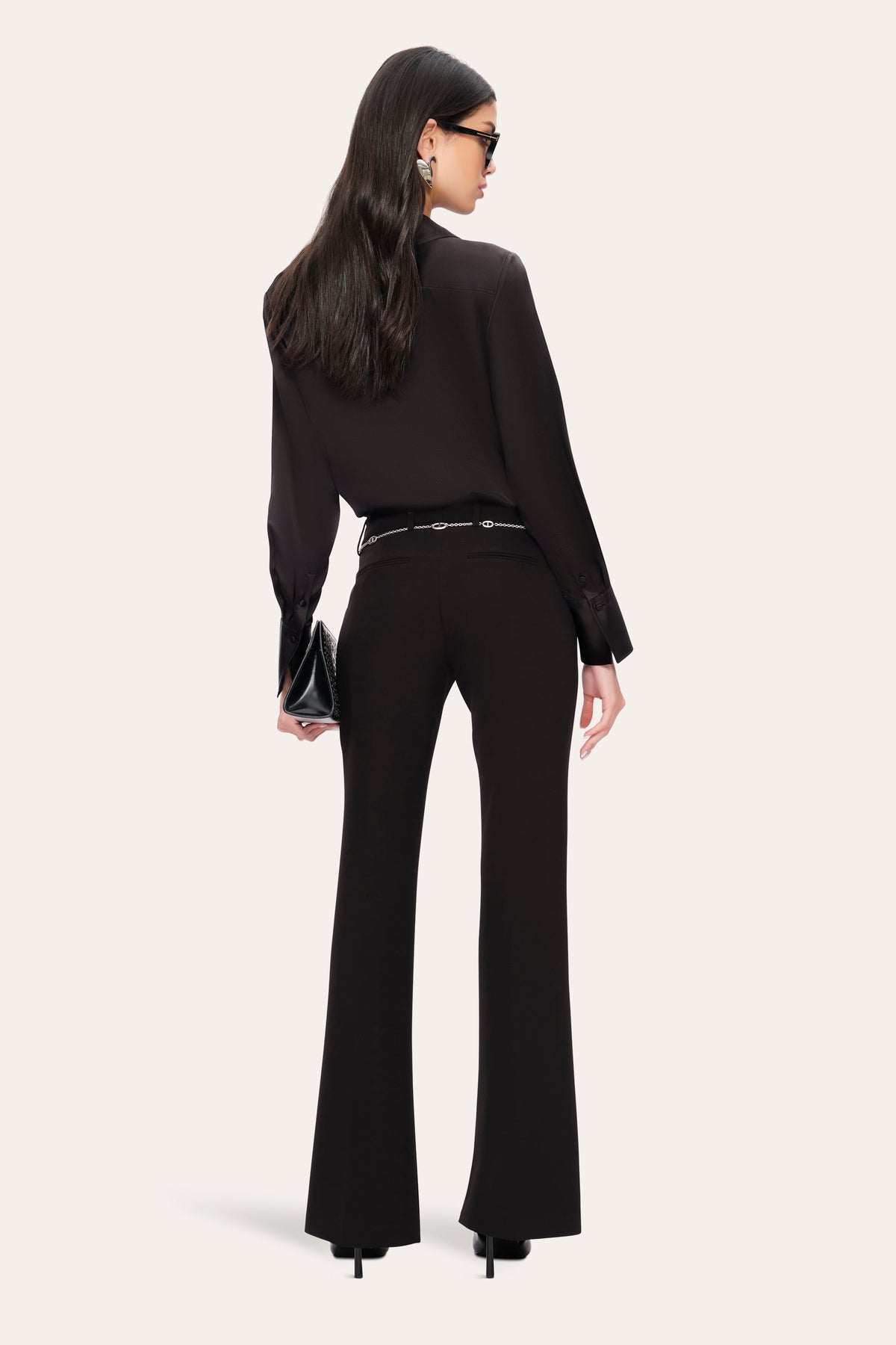 Elie Tahari Slit Flare Pant