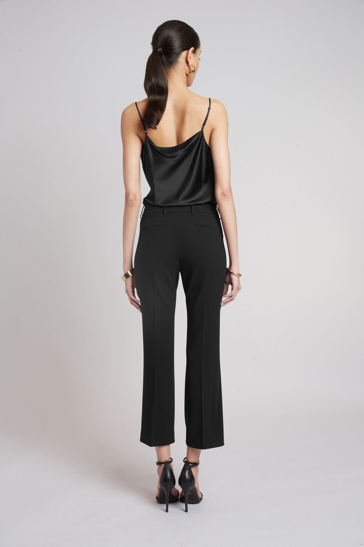 Elie Tahari Tailored Fit & Flare Pant